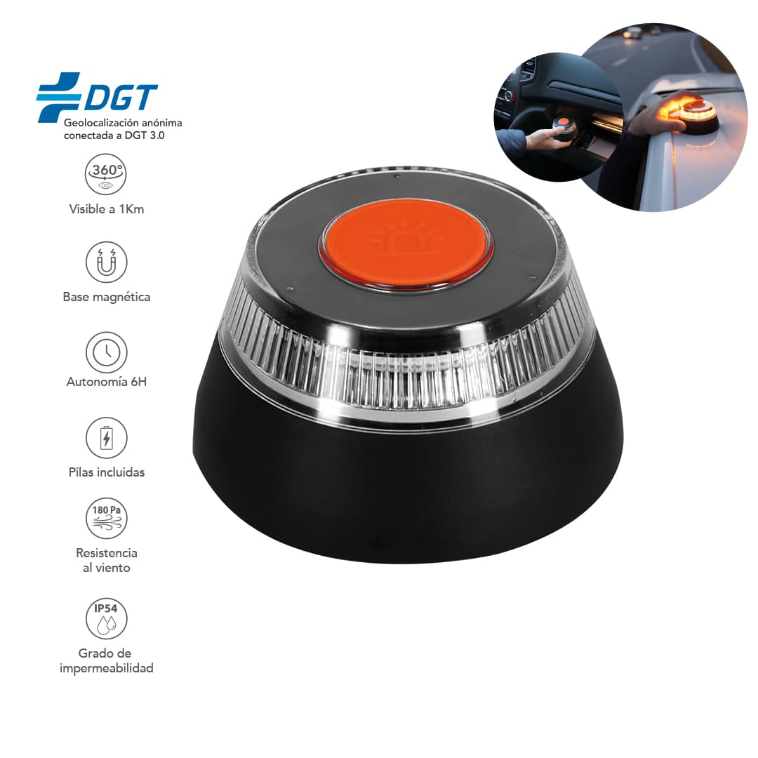 Luz Emergencia V16 Geolocalizada Kershaw 5