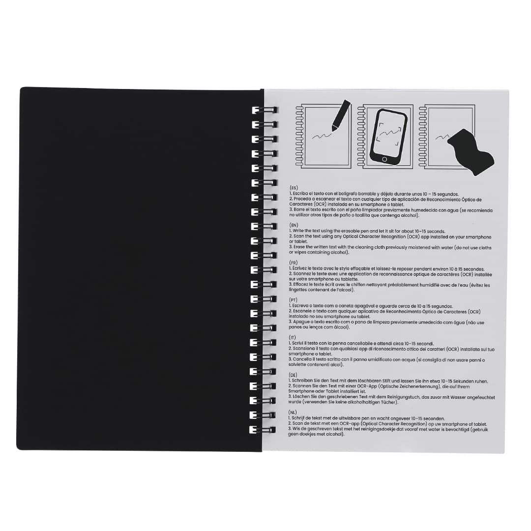 Libreta Borrable Gratox 4