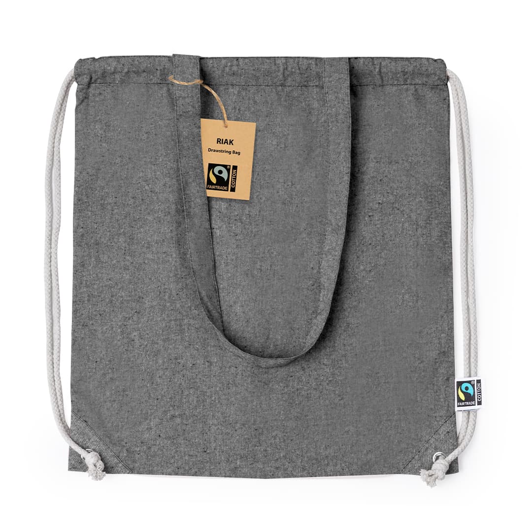 Bolsa Mochila Riak Fairtrade 42 cm x 38 cm 3