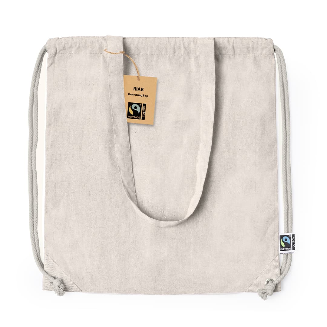 Bolsa Mochila Riak Fairtrade 42 cm x 38 cm 2