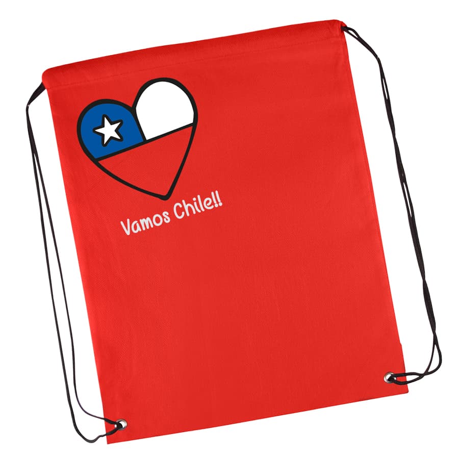 Mochila tipo Morral Vamos Chile!! 5