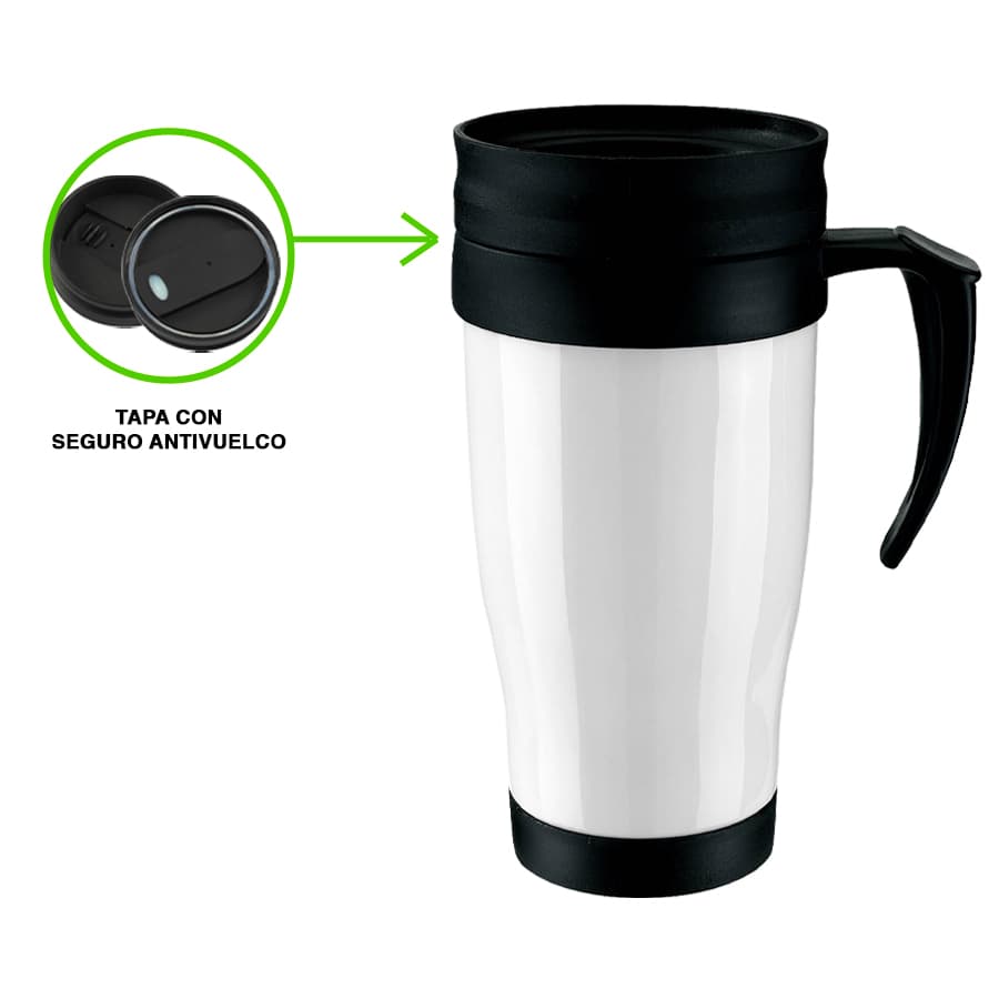 Mug Térmico Plástico 400cc 3