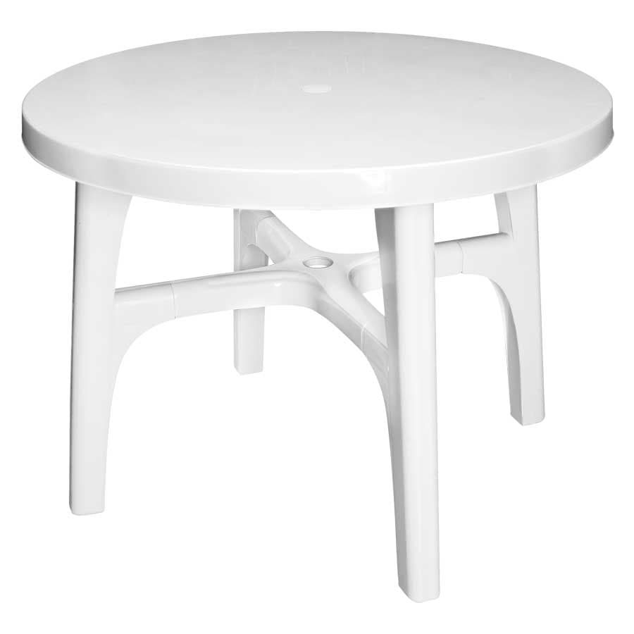 Mesa Plástica Redonda 2
