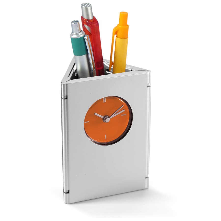 Porta-Lápices con Reloj 5