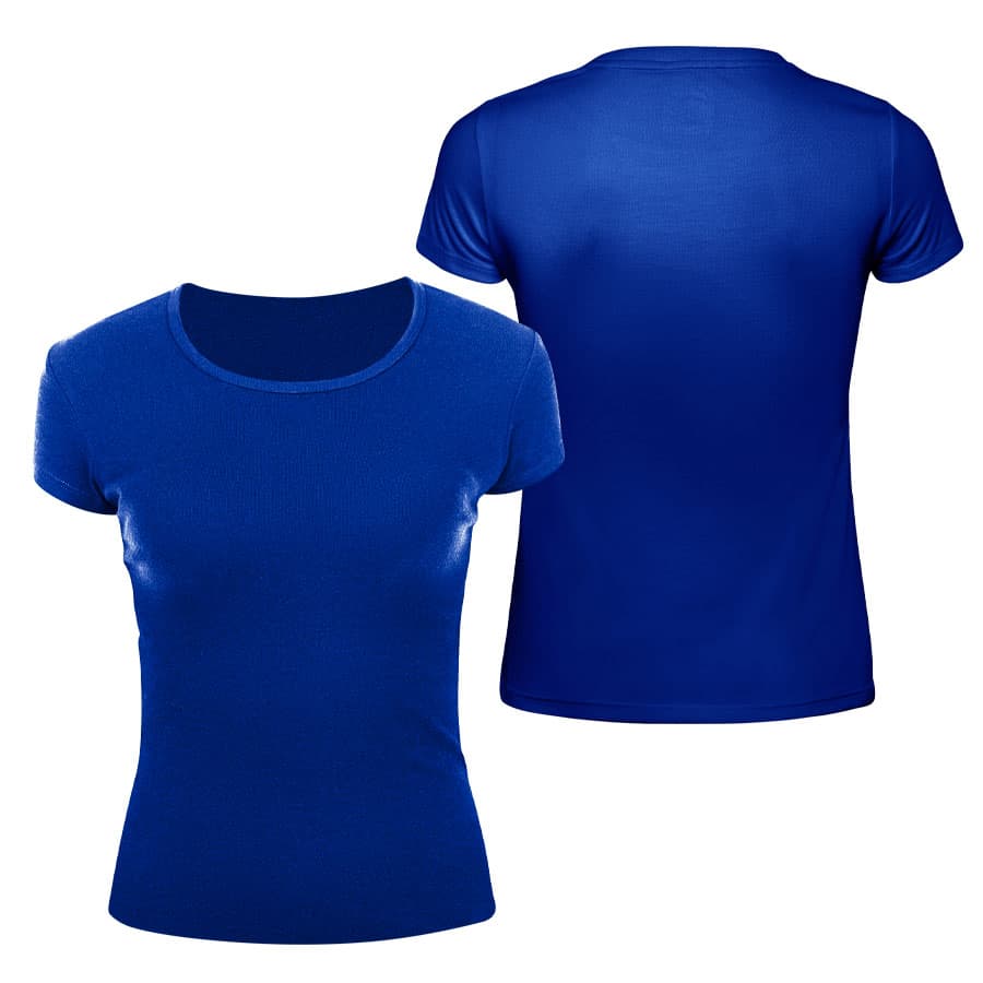 Polera Manga Corta Algodón Mujer 2