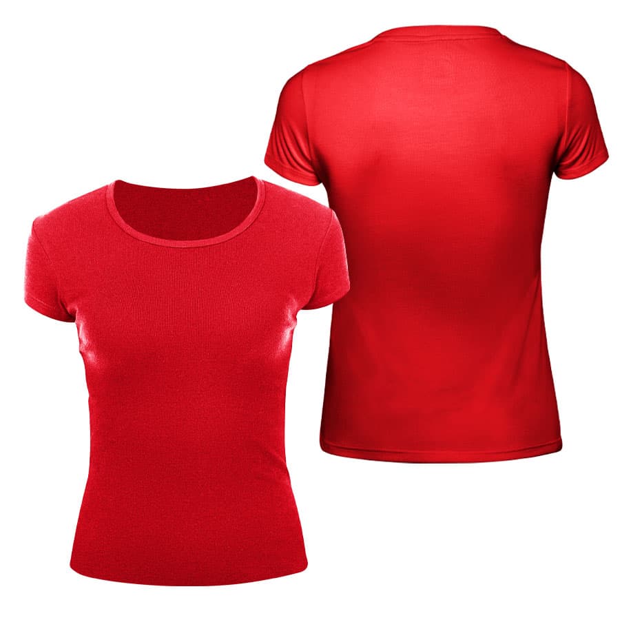 Polera Manga Corta Algodón Mujer 3