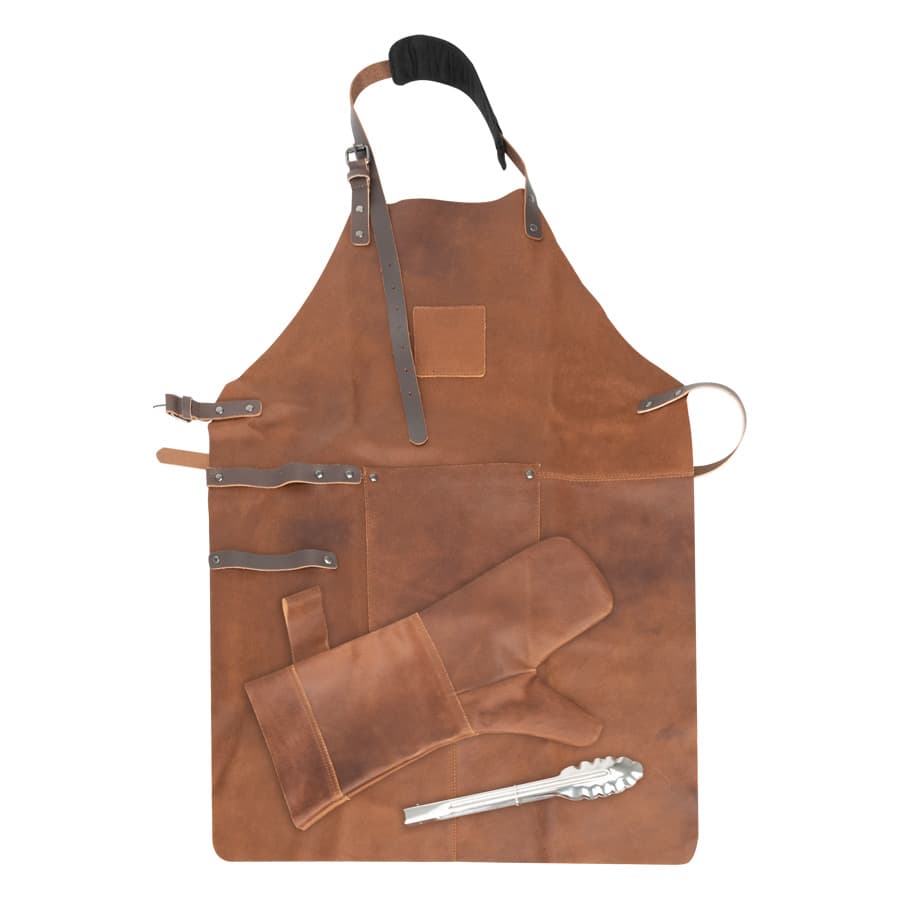 Set Asador de Cuero de Búfalo 5
