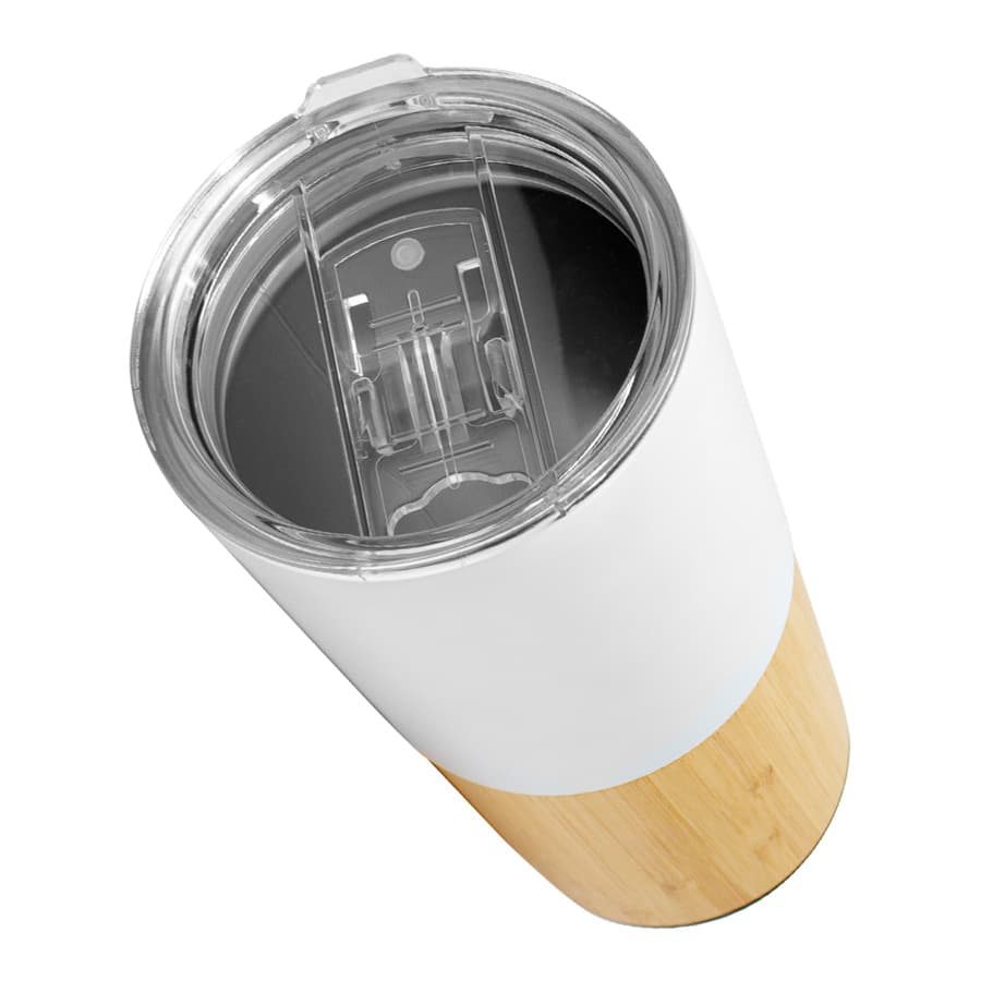 Mug metálico/bamboo «AURUS» 500cc 4