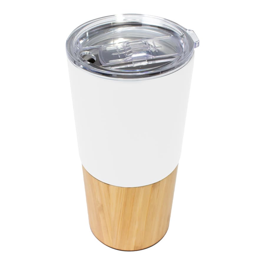 Mug metálico/bamboo «AURUS» 500cc 3