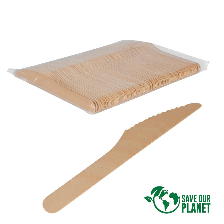 Bolsa 100 cuchillos de madera