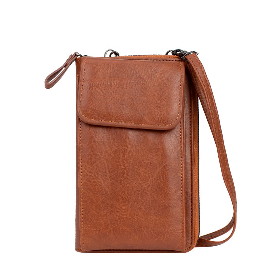 Porta-Documentos y Celular de Eco-cuero 0.8L