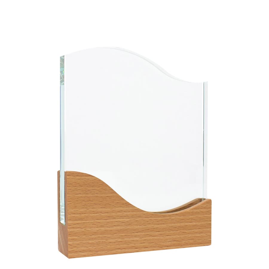 Galvano de Madera y Cristal «Wave»