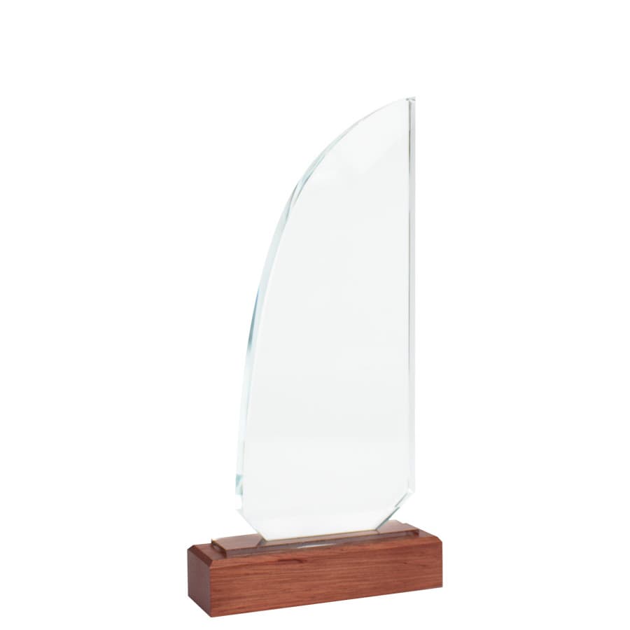 Trofeo Galvano Madera y Cristal «Sail»
