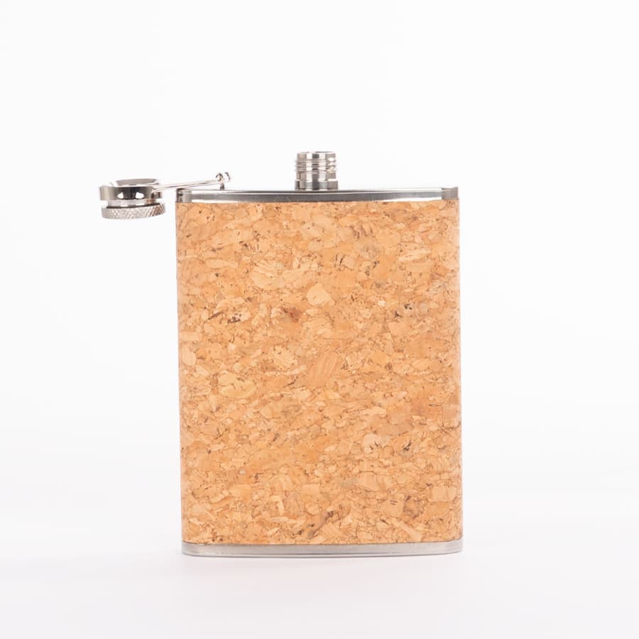 Petaca licorera «CORK» 8 oz 2