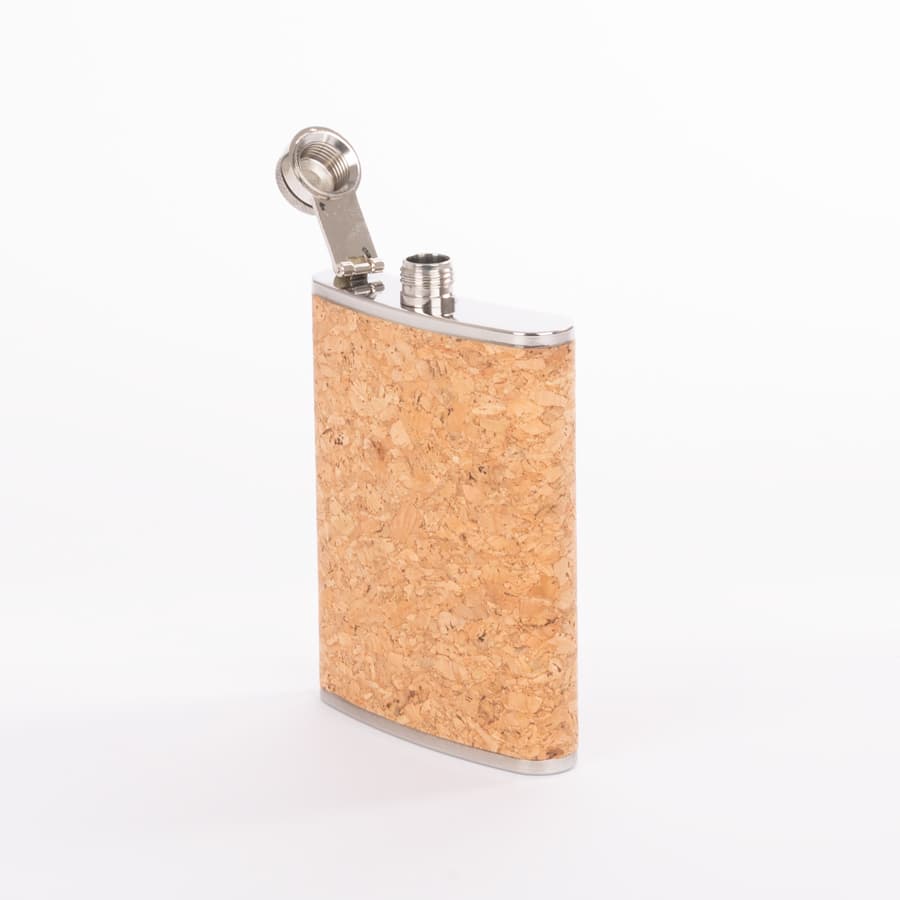 Petaca licorera «CORK» 8 oz 3