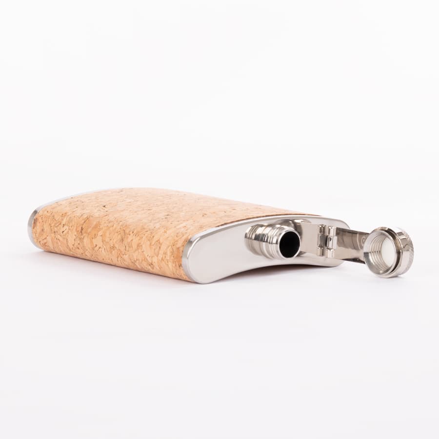 Petaca licorera «CORK» 8 oz 4