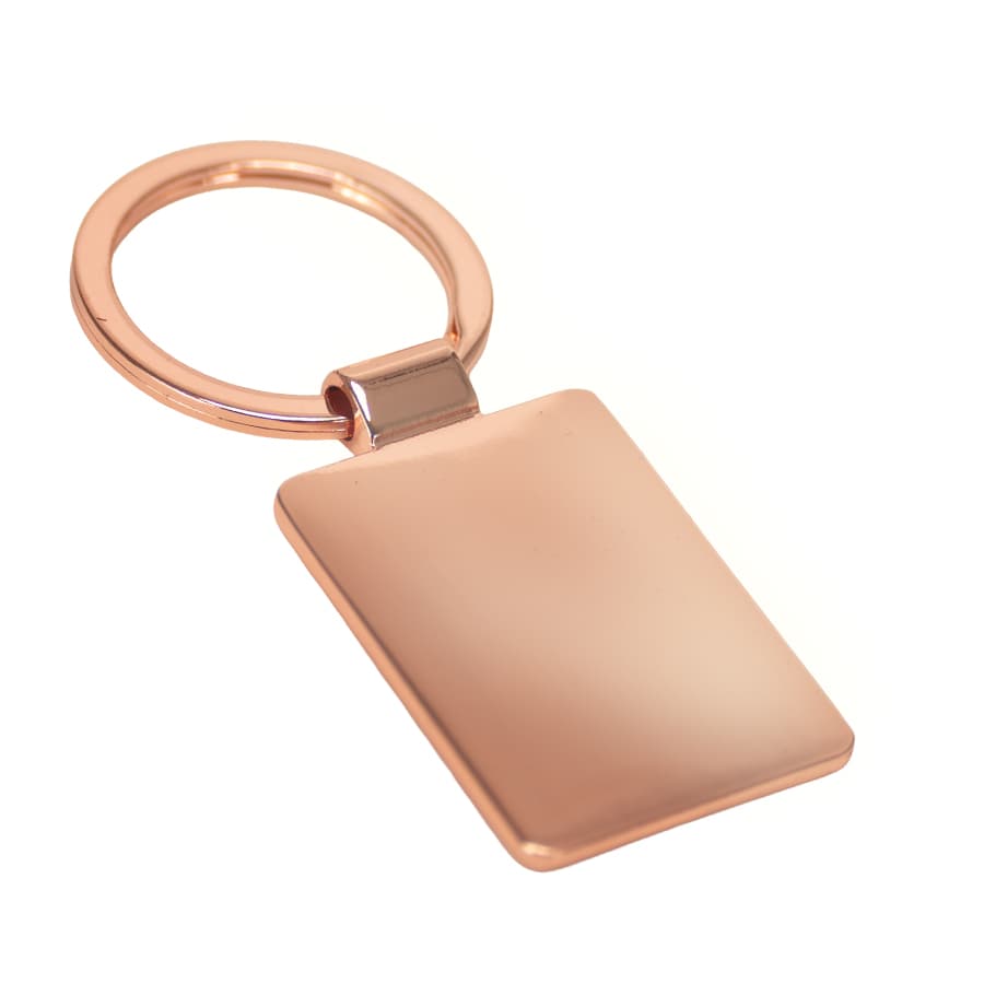 Llavero rectangular encobrizado «CUPRA» 2